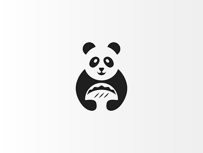 Panda with Taco Logo Design bear bear icon bear logo branding design doner kebab fast food food logo icon kebab logo logo panda panda icon panda logo panda taco restaurant logo taco tacos