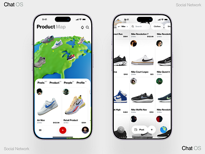 Product Map dashboard design homepage interface ios iphone mobile shop social ui