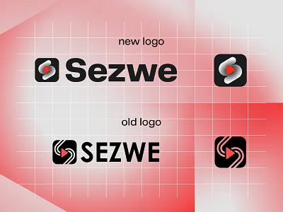 Rebranding for a short-video social media before after brand identity branding gradients logo logo redesign minimalist play button logo rebranding social media branding video platform branding video platform redesign visual identity