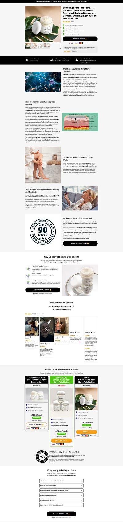 MamaBear - Funnelish buy funnelish template design designing funnel funnel funnelbuilder funnelish funnelish temaplate sales funnel sales page
