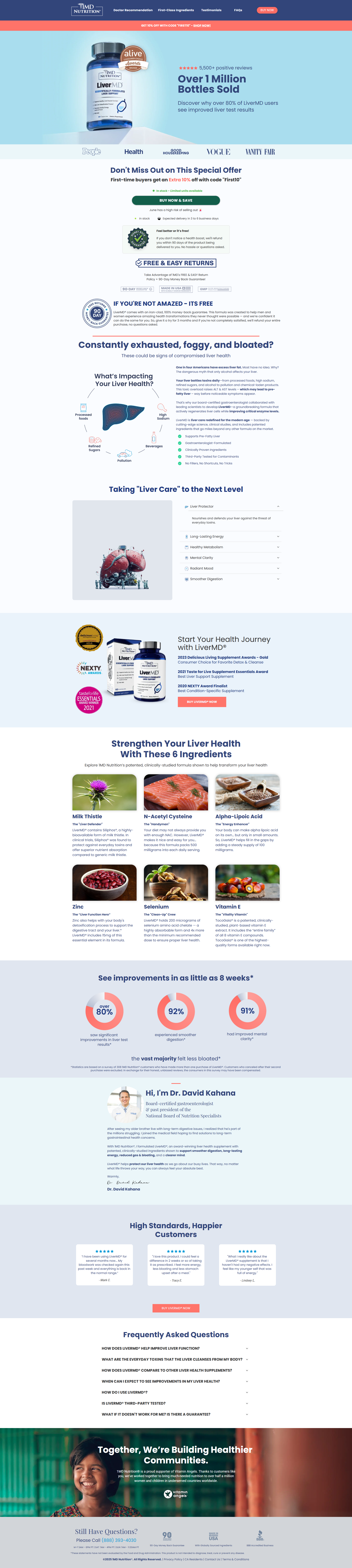 LiveMD Liver Supplement - Funnelish design designing funnel funnel funnelbuilder funnelish sales funnel sales page