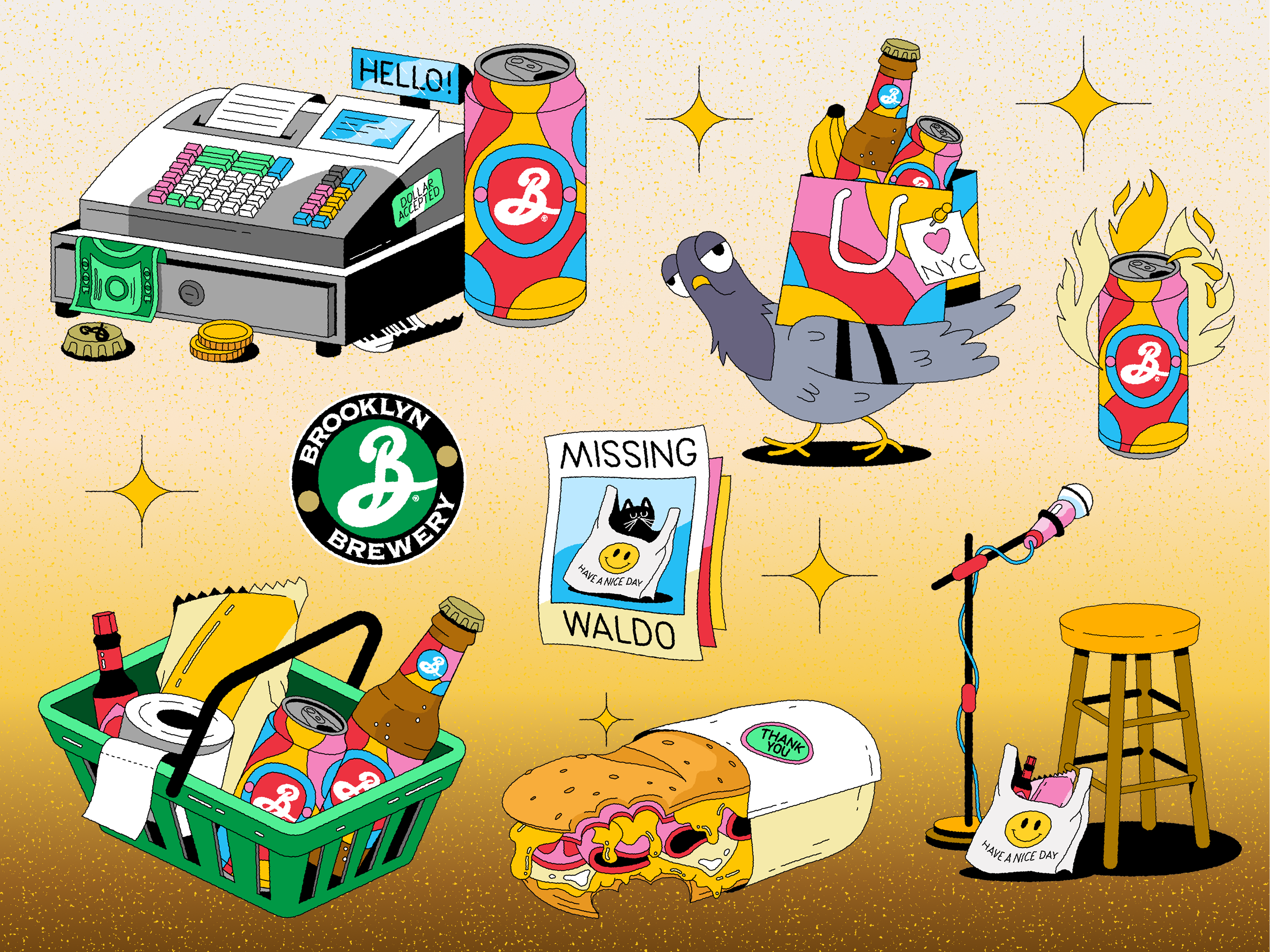 Example of Brooklyn Brewery - Summer Campaign