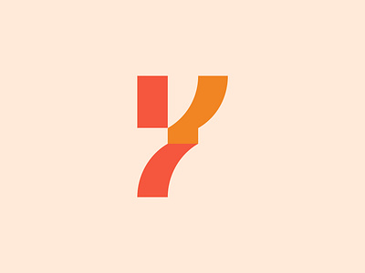 Letter Y Logo abstract app icon app logo brand identity branding colorful logo corporate design illustration letter y logo logo inspiration minimal logo mobile modern logo modern y logo startups typography ui y