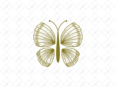 Butterfly Seashell Brand Design beauty brand branding brandlogo butterfly design graphic design hand drawn hand drawn logo illustration logo logodesign logoforsale nature seashell shell spa spalogo vector