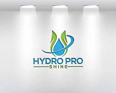 Hydro Pro Shine Logo branding business logo clean logo company logo custom logo elegant logo fresh logo illustration logo designer modern logo vector