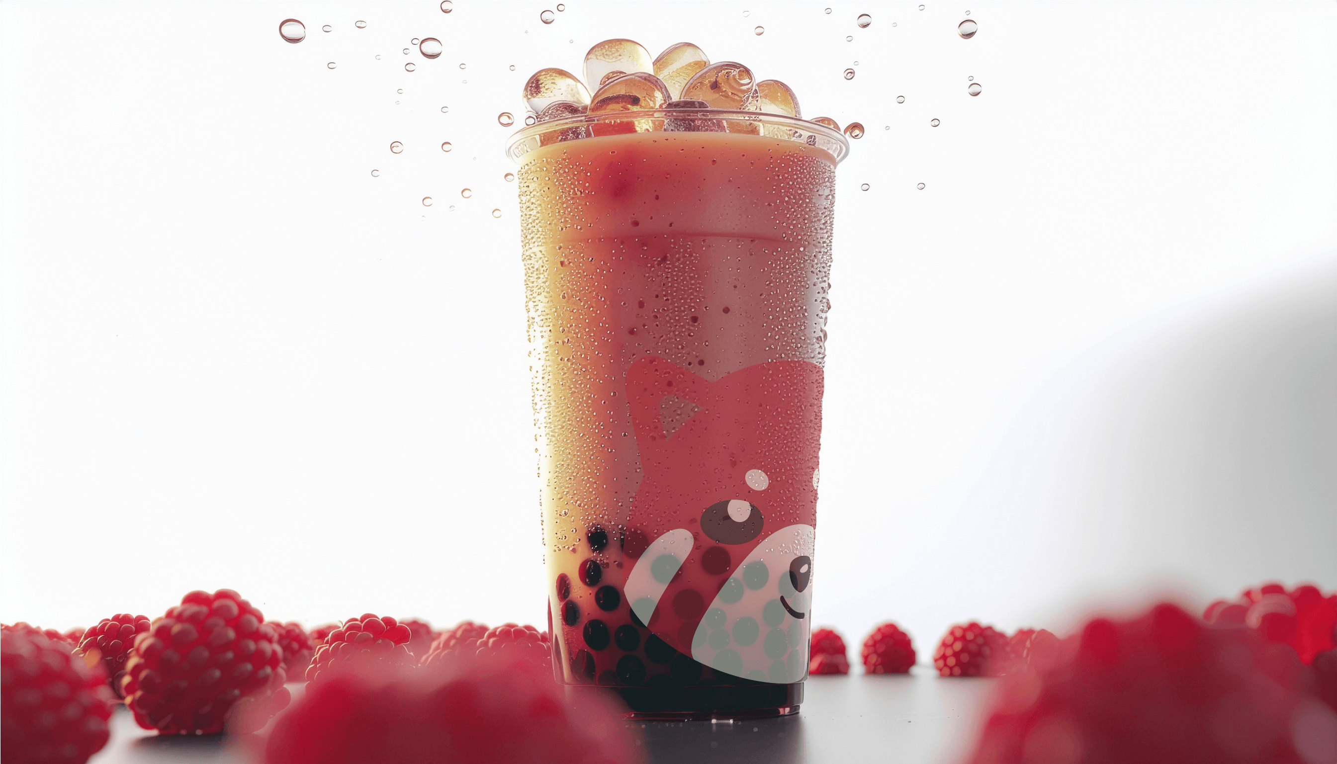 Brand Identity - Teav adobe boba branding design figma fun graphic design illustration illustrator kids logo tea typography ui