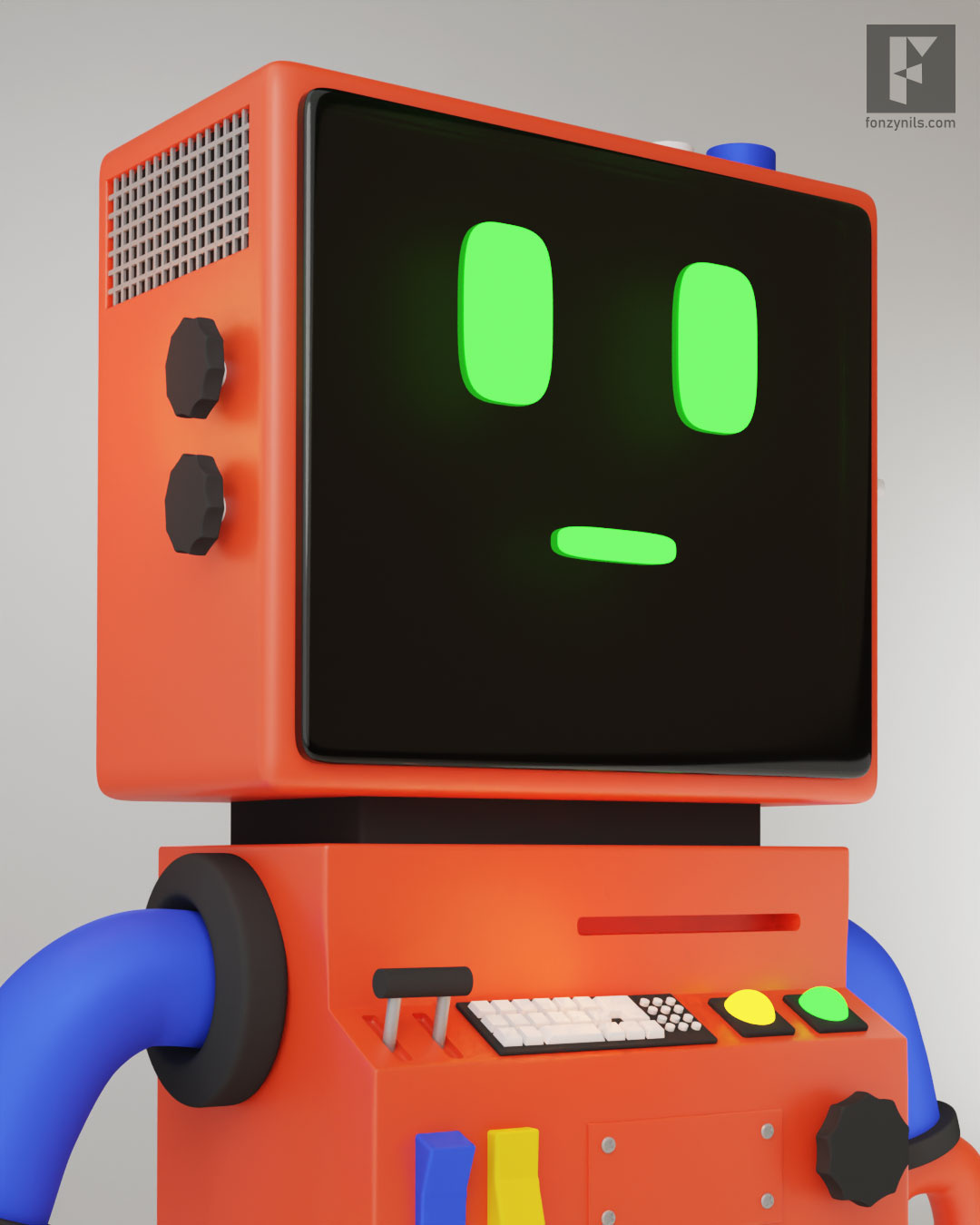 ROBY 3d characterdesign characters illustration illustrator modelling productdesign sculpting toydesign