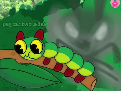 Traumatober Day 26: two sides art post art tag digital art drawing fan art illustration