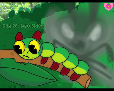 Traumatober Day 26: two sides art post art tag digital art drawing fan art illustration