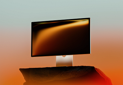 Apple Studio Display mockups by Ply 3d 3d mockup branding design graphic design illustration logo mockup ui