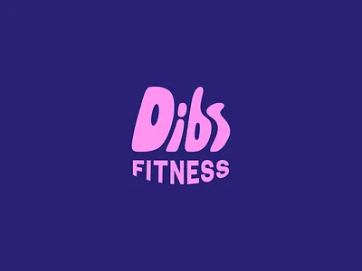Dibs Fitness branding ecommerce fitness logo