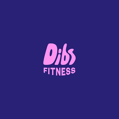 Dibs Fitness branding ecommerce fitness logo