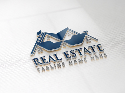 REAL ESTATE COMPANY busness logo design home logo design house logo illustration logo logo design logodesign logos modern logo real estate real estate logo design ui شعار العقارات