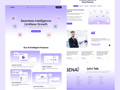 AI Agent Website Design — AI SaaS for Business Automation UI UX agentic ai agentic ai web design ai ai agent website design ai landing page ai saas ai web app design ai web design animation automation platform design business analytics ui design figma landing page peno lab product landing page saas product design saas web design ui design web design webflow