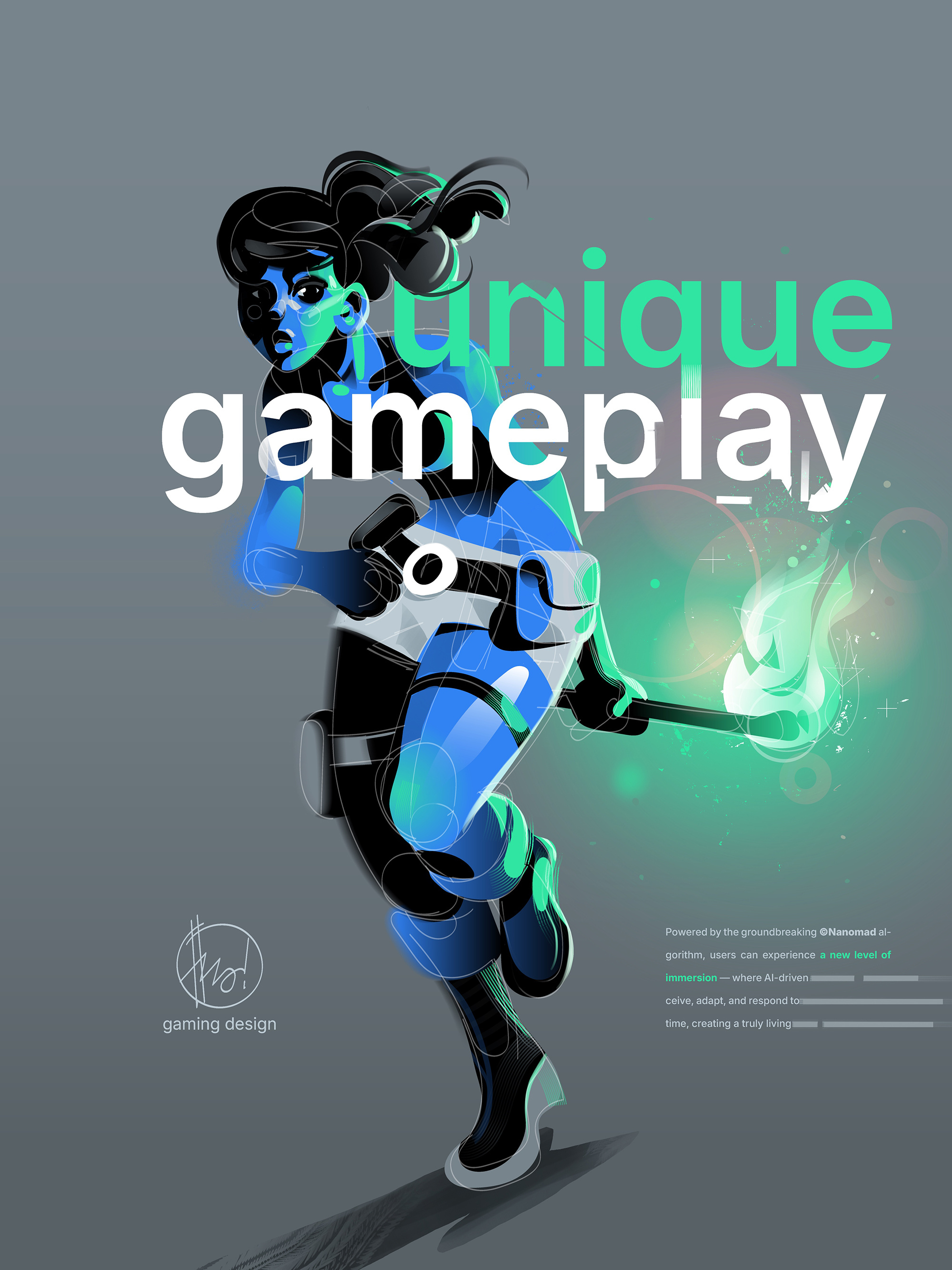 Unique🎮Gameplay avatar gameplay gaming illustration lara croft