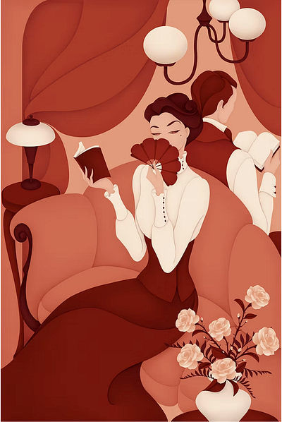 Parlour, illustration by Wai beauty conceptual illustration editorial illustration fashion fashion illustration fashion illustrator illustration illustrationart illustrationartist illustrationzone illustrator wai