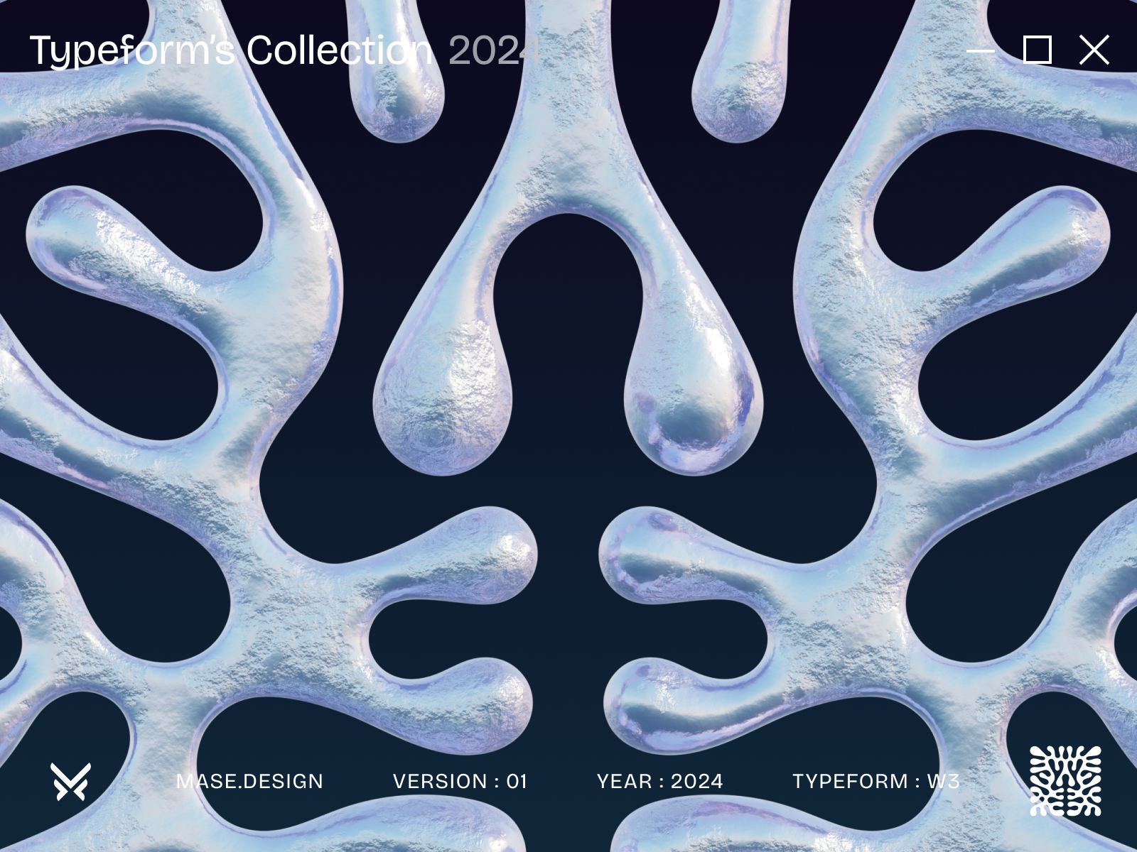 Typeform's Collection (Part 2) 3d abstract blender font icon illustration letter logo logotype mase maserekt monogram symbol typeform typography visual