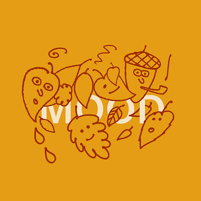 Mood abran animation autumn branding design drawing graphic design illustration logo ui vector