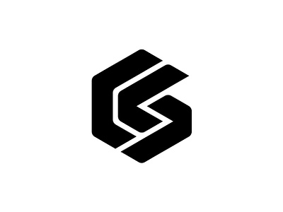 GS brand branding design geometric gs gs logo icon identity logo logo design logo designer mark minimalist modern monogram symbol