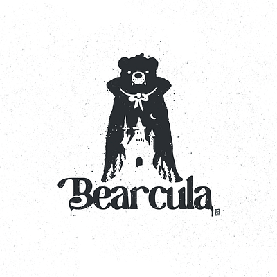 Bearcula! animal bear bram stoker cub cute dracula halloween hand drawn holiday horror illustration procreate scary spooky vampire