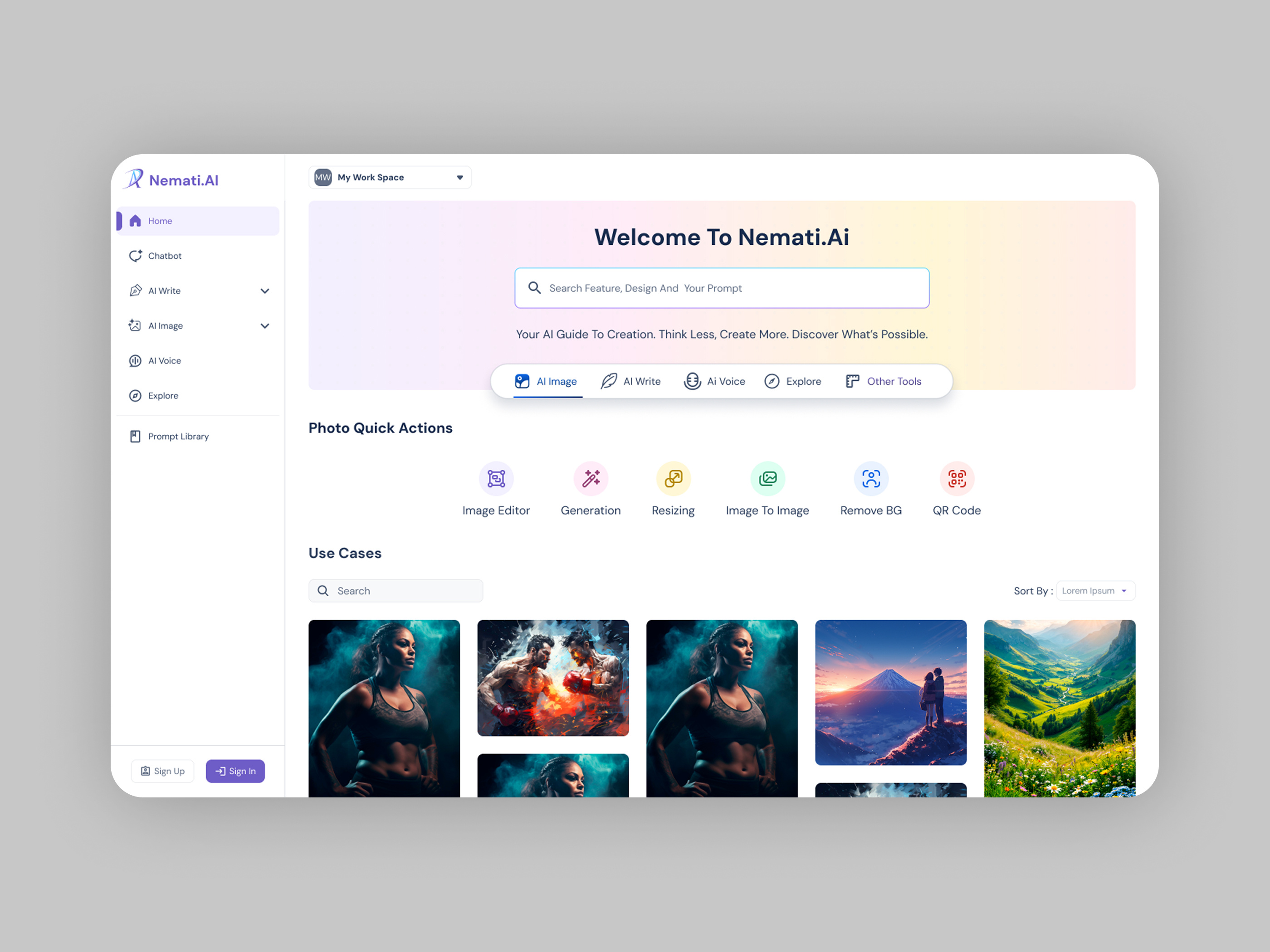 Nemati.ai – AI Platforms CloseRedesign & Smart User Experience aidesign aimodels creativeprocess designsystem digitalproduct figmadesign generativeai icondesign innovation minimalui mobiledesign nematiai platformredesign productdesign startupdesign techforyouth uidesign uxdesign uxui webdesign