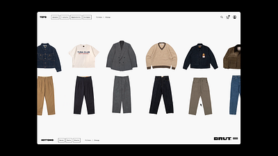 Fashion Ecommerce Website ecommerce fashion fashion ecommerce fashion website web design