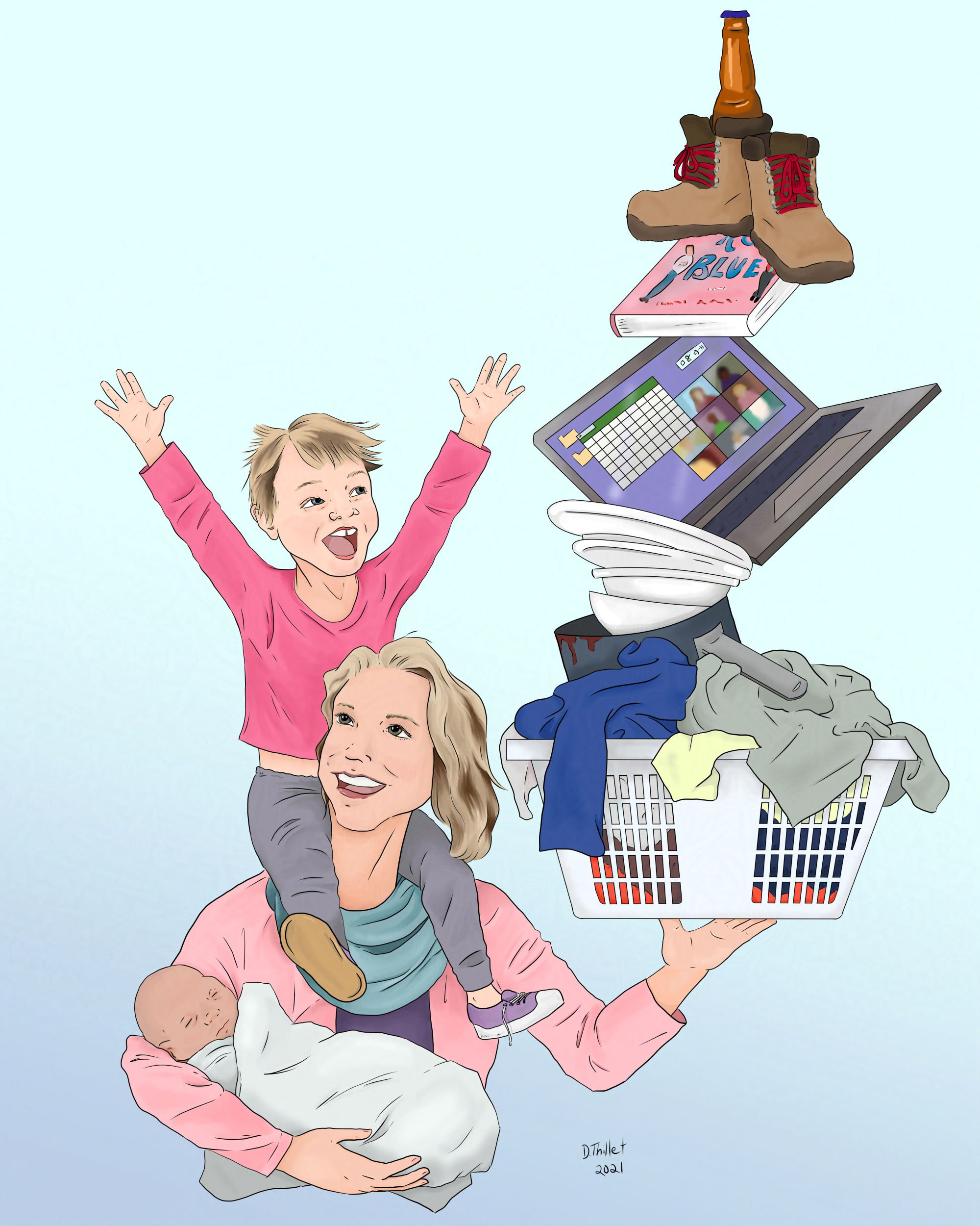 Example of Custom Digital Portrait