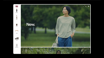 MUJI Ecommerce website redesign e commerce ecommerce ecommerce website web design web development