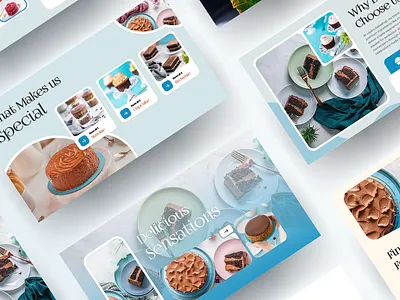 Dessert Brand Presentation Design with Sweet Aesthetics bakery brand identity cakes company portfolio creative cupcakes design dessert presentation desserts food pitch deck google slides graphic design pitch deck powerpoint powerpoint design powerpoint presentation ppt slides presentation presentation design presentation slide