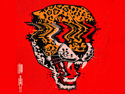 Glitch IV book cartoon cat cd character cover design graphic design illustration jaguar music skull vector vinyl
