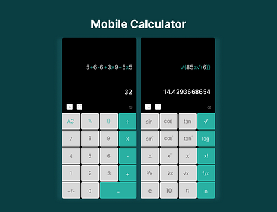 Daily UI 004 – "Calculator" 004 branding calculator daliyui design trand ui ux