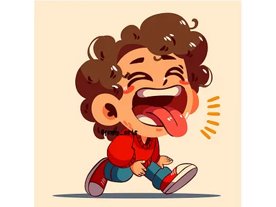 Cartoon Boy Sticking Out His Tongue Playfully alphabet background body cartoon character cute day emotion emotions expression face feelings gesture language lips lipstick mouth reaction tongue twister