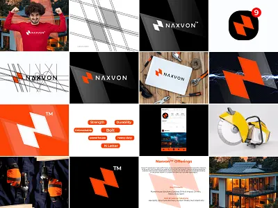 Volt Brand Identity Design bolt branding brand brand identity design branding design graphic design letter logo logo logo identity logos n letter logo n logo power house branding power house logo volt brand volt brand identity volt branding volt branding design