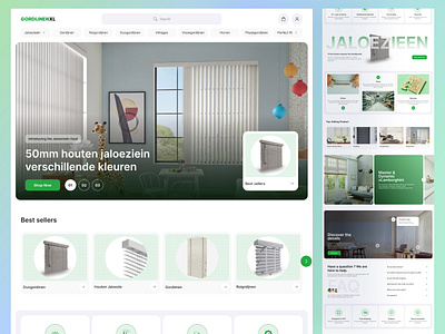 E-Commerce Website for Curtains & Blinds blindsstore cleanui curtainswebsite ecommerce figmadesign furnituredesign homedecor interiordesign landing page ui design landingpage minimaldesign modernwebsite onlinestore productpage shopify uiux uxdesign webdesign website design webui