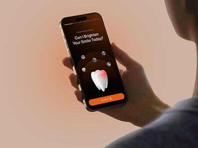 Modern Dentalcare UI clinic app dark mode ui dental app dentistry design design inspiration digital health get started screen healthcare healthcare app iso medical app mobile app mobile ui patient care app stomatology teeth telemedicine uxui design wellness app