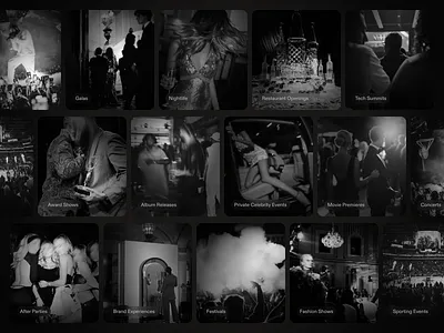Rumor art direction brand identity creative studio dark mode design system events platform fashion tech interaction design luxury branding membership platform minimal design modern ui motion design nightlife product design saas ui design ux design web app web design