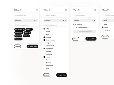 Rumor art direction brand identity creative studio dark mode design system events platform fashion tech interaction design luxury branding membership platform minimal design modern ui motion design nightlife product design saas ui design ux design web app web design