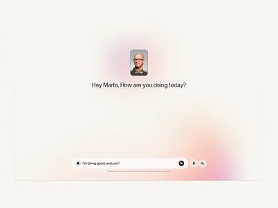 Amigo ai branding ai interface art direction artificial intelligence conversational ui creative studio design system human centered design interaction design light mode minimal design modern ui product design saas design tech branding ui design ux design voice interface web design