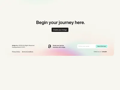 Amigo ai branding ai interface art direction artificial intelligence conversational ui creative studio design system human centered design interaction design light mode minimal design modern ui motion design product design saas design tech branding ui design ux design voice interface web design