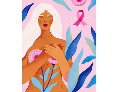 Pink Power X Bárbara Tamilin beauty breast cancer awareness health people wellbeing women