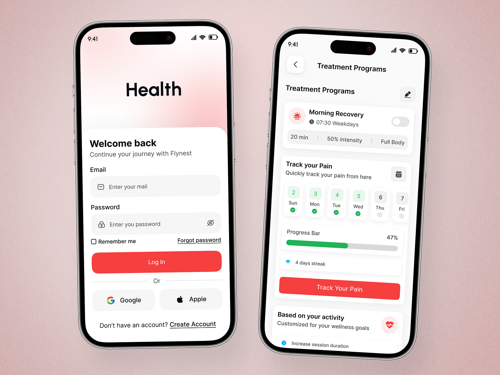 Health app design clinic doctor health health app healthcare healthcare app medical medical app meditation meditation app mobile app product design ui ux