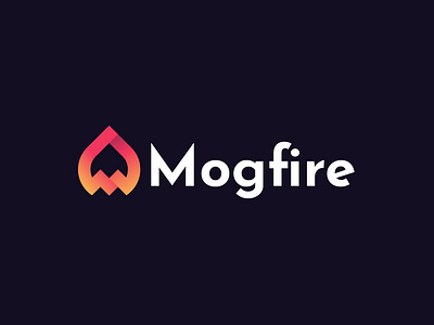 Unused letter M fire/flame logo design for a startup company abstract logo brand identity branding crypto platform design digital logo energy logo esports brand fire logo flame logo gaming gas company geometric logo logo design logo designer mogfire print saas company tech startup web3 logo