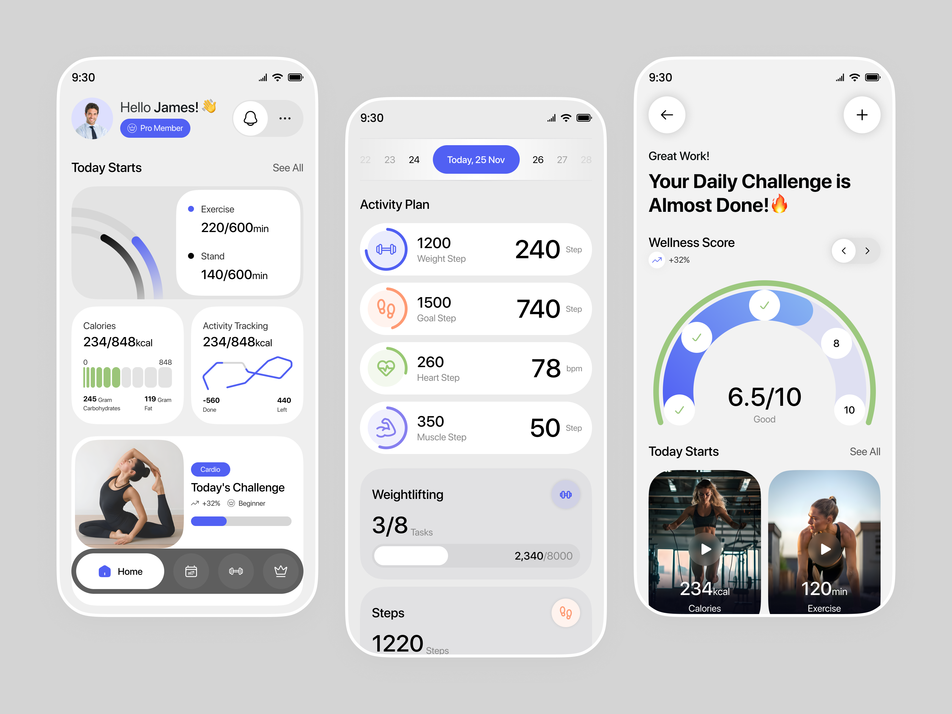 Example of App Design Concepts & Developments