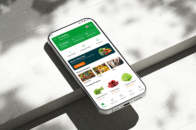 Agriculture App agriculture mobile app homescreen mobile application ui