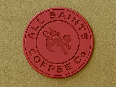Environmental Design : Debossed Acrylic Signage 3d badge branding classic coffee debossed embossed environmental design graphic design identity italian lettering logo design packaging design print retail signage vintage