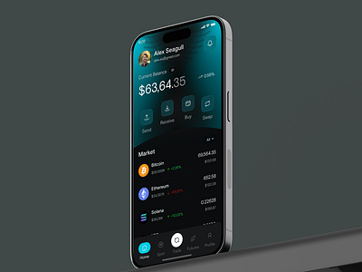 FinBotX — The Future of AI-Driven Finance & Crypto aicryptoapp aidesign appdesign cryptoui financeapp fintechdesign fintechui mobileappdesign tradingapp uxuidesign