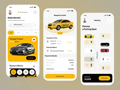 Taxi Booking Mobile App – Ride Smarter, Travel Easier app app design appconcept cabbookingapp dribbbleshots ios mobile mobile app mobileappdesign ridehailingapp ridesharing taxi taxi app taxi booking taxi booking app taxiui travelapp uber app userexperience