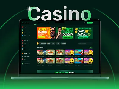 SuperPix Casino & Betting Platform UI Design bettingplatform casino dashboard gambling website gamingdashboard landing page design online casino dashboard superpix