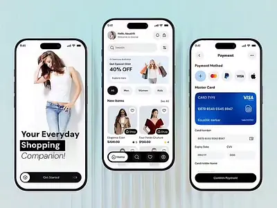 Fashion Ecommerce App | UI/UX best shop e commerce e shop fashion shop fashion store fashion ui mobile app online shop product app shoping cart ui uiux