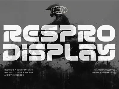 Respro - Display Font boldfont cleanfont creativefont digitalfont displayfont dynamicfont esportsfont futuristicfont gamingfont geometricfont headlinefont impactfulfont modernfont powerfulfont progressivefont sportfont strongfont stylishfont techfont visualfont